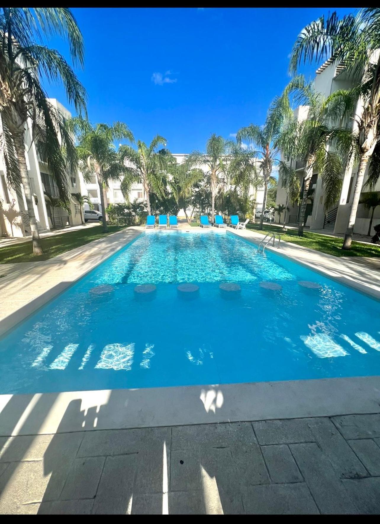 Departamento Blue Vacacional Apartamento Playa del Carmen Exterior foto
